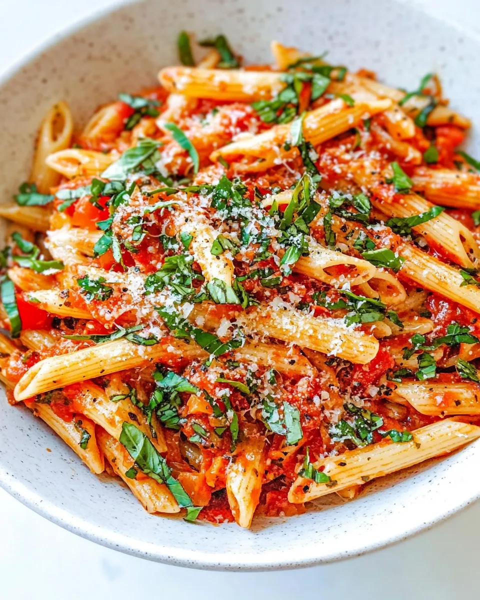 Classic Arrabbiata Sauce with Penne image