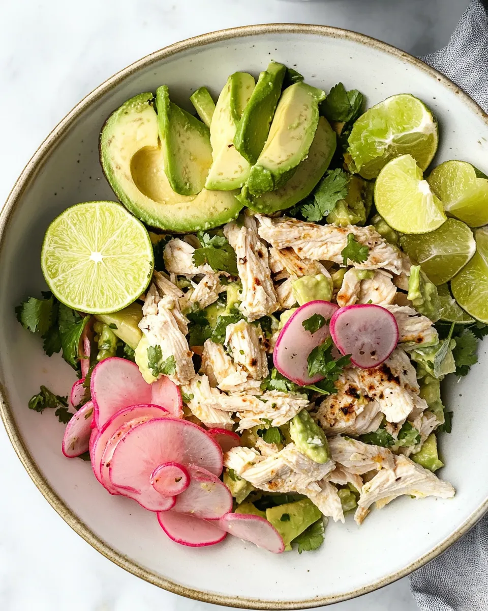Classic Avocado Chicken Salad with Chipotle and Lime. AKA, What To Make For Lunch Today! recipe photo