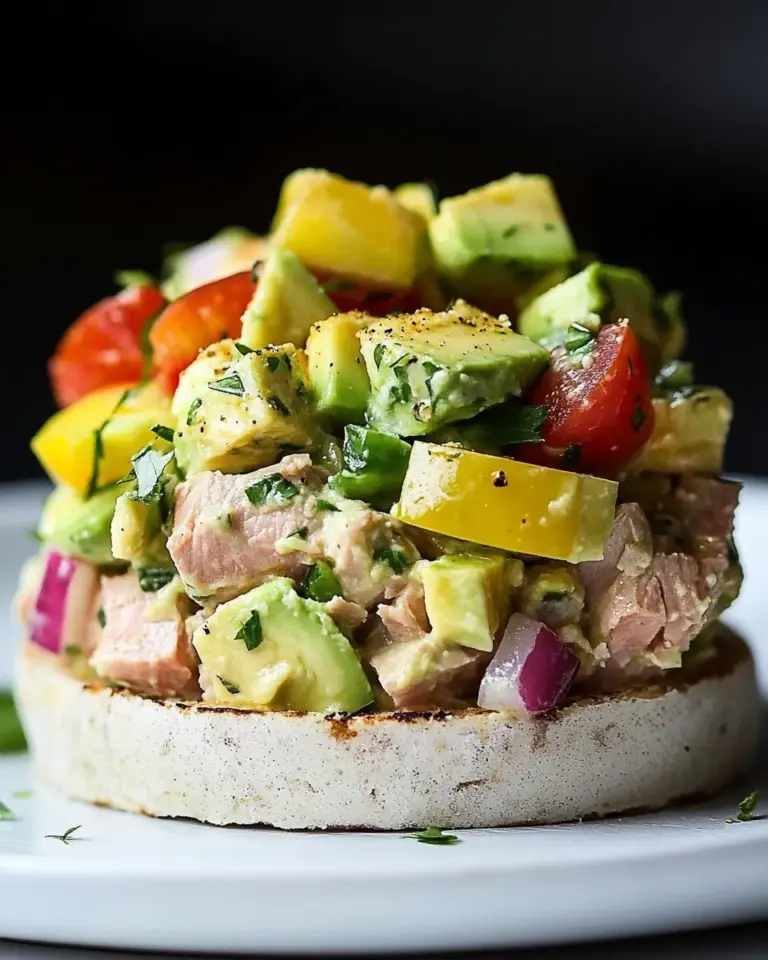 Homemade Avocado Tuna Salad recipe photo