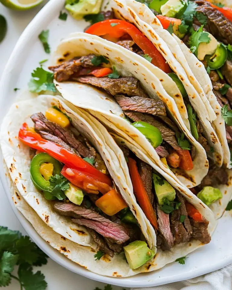 Homemade Awesome Steak Fajitas recipe photo