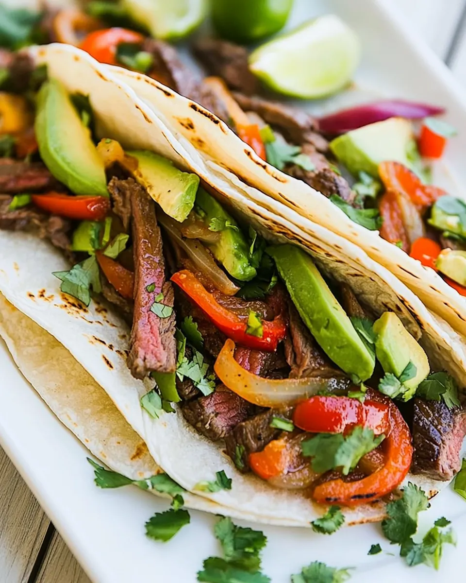 Classic Awesome Steak Fajitas dish photo