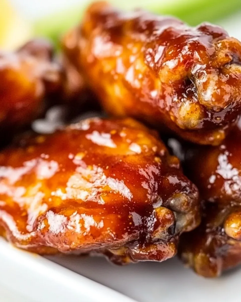 Classic BBQ Air Fryer Chicken Wings recipe photo
