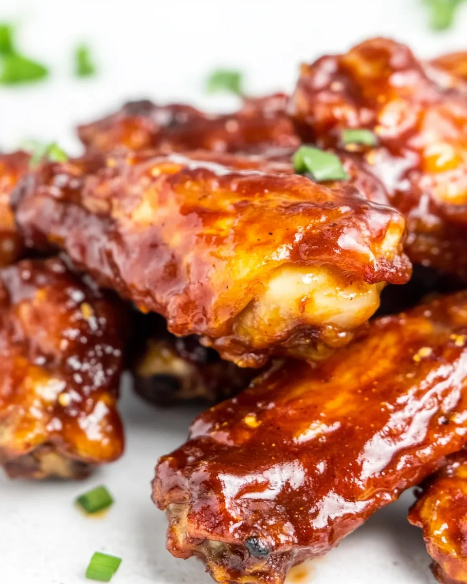 Delicious BBQ Air Fryer Chicken Wings image