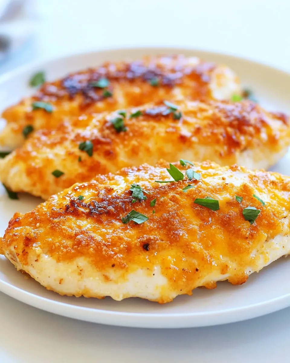 Classic BBQ Cheddar Chicken Recipe image
