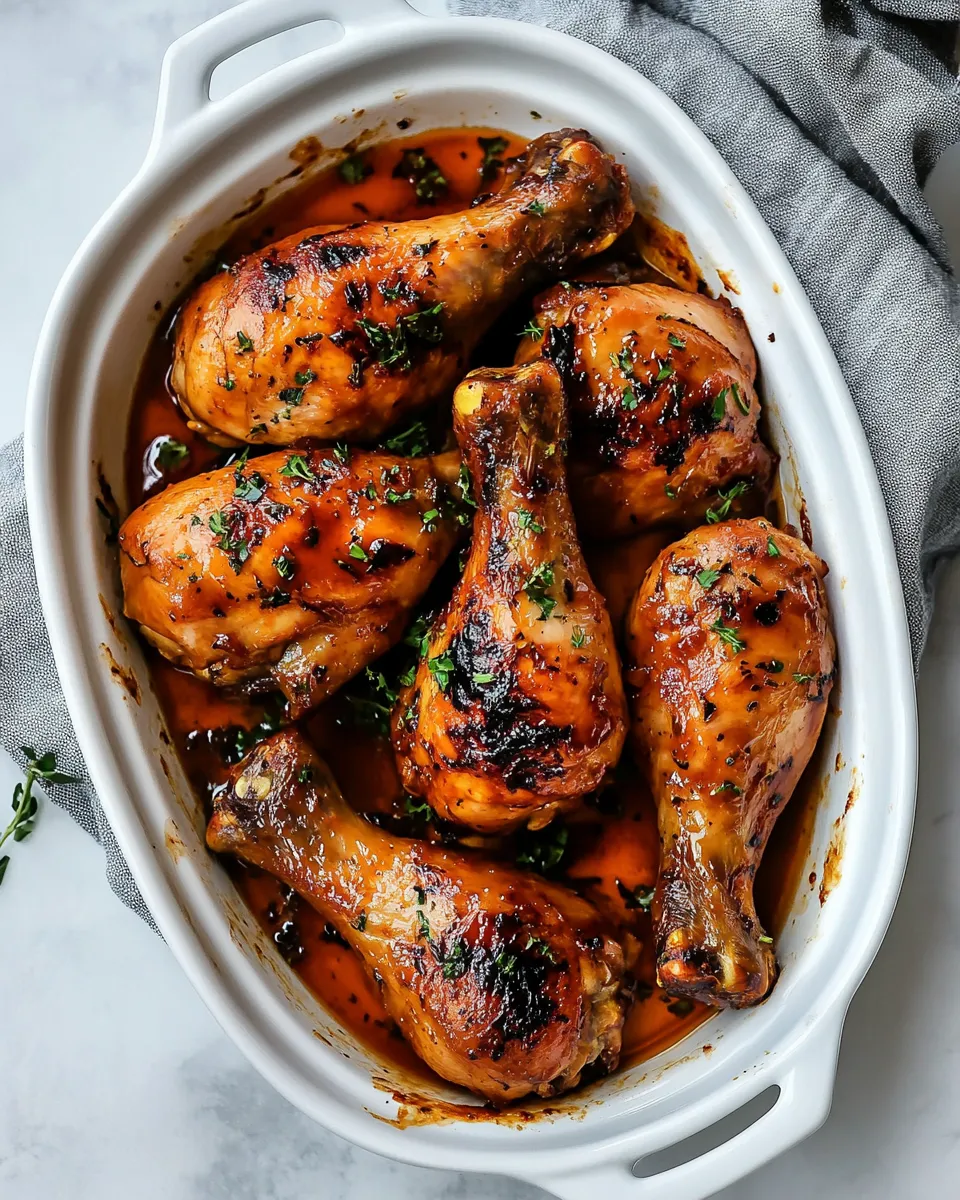 Classic BBQ Chicken Drumsticks dish photo