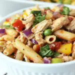 Homemade BBQ Chicken Pasta Salad photo