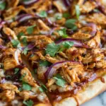 Homemade BBQ Chicken Pizza recipe photo