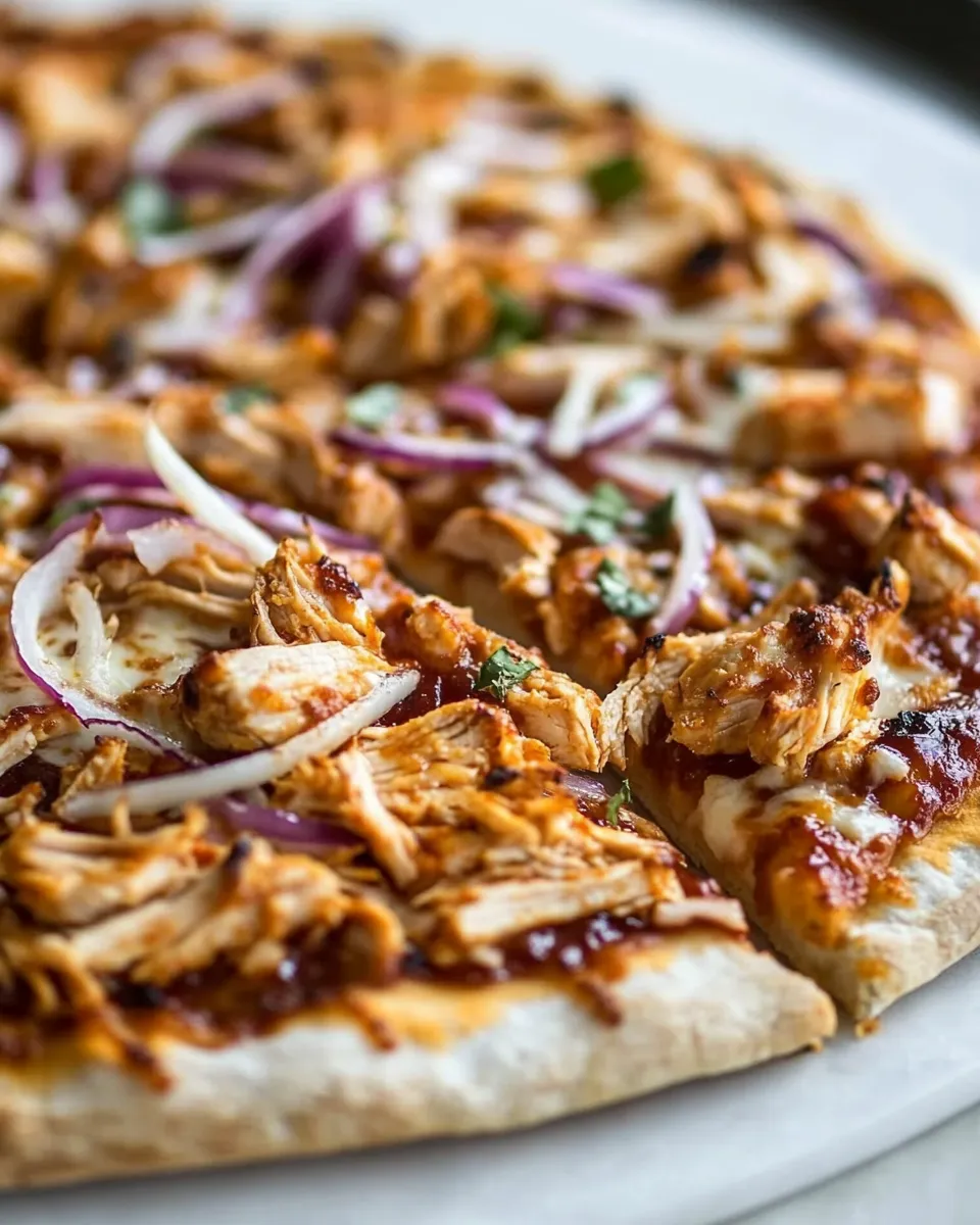 Classic BBQ Chicken Pizza dish photo
