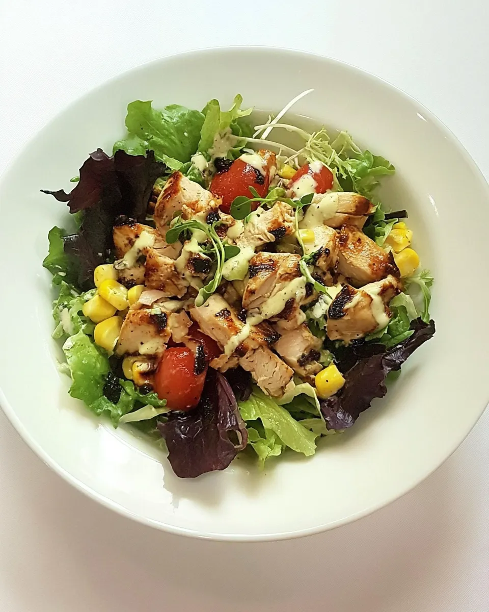 Classic BBQ Chicken Salad image
