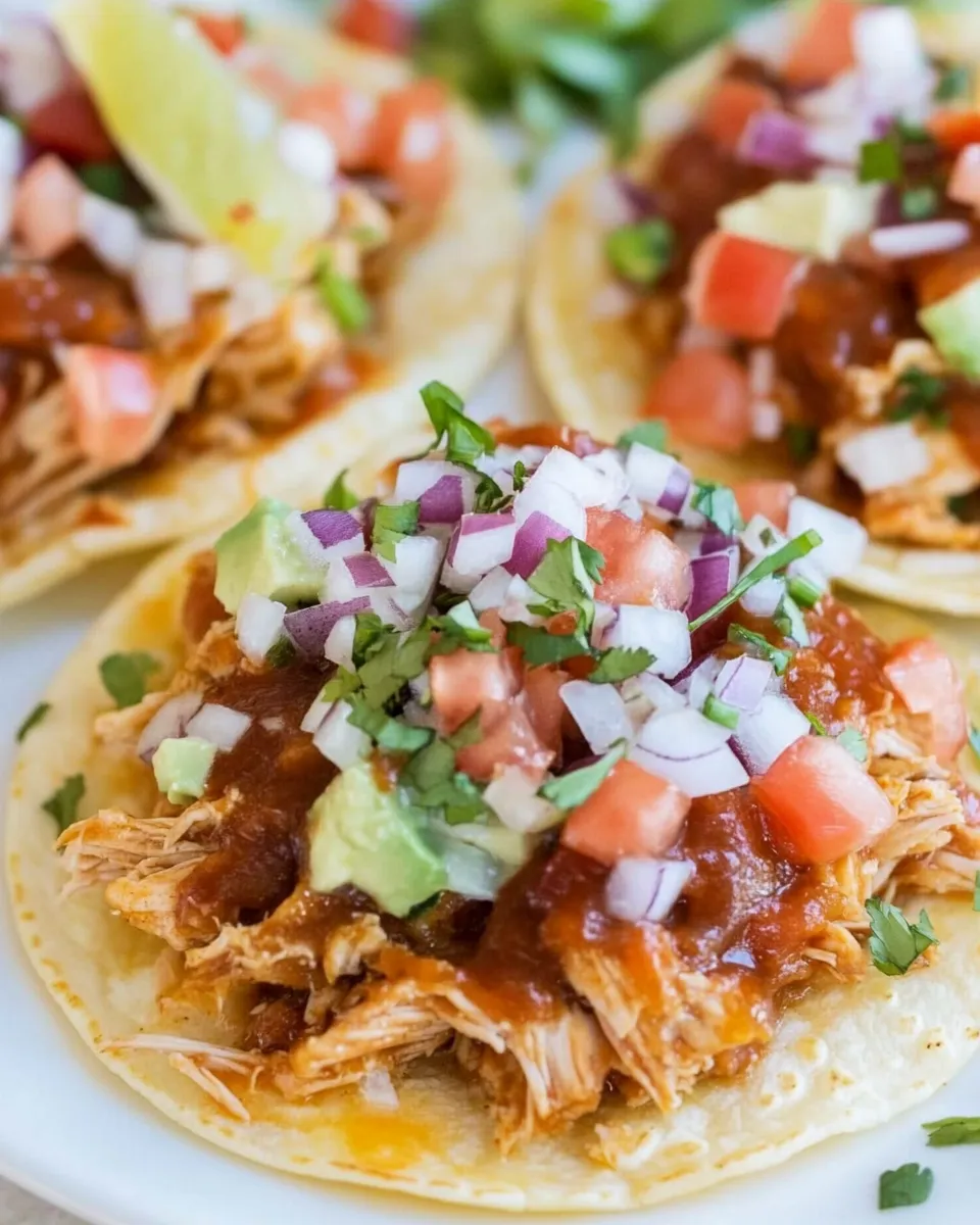 Homemade BBQ Chicken Tostadas photo