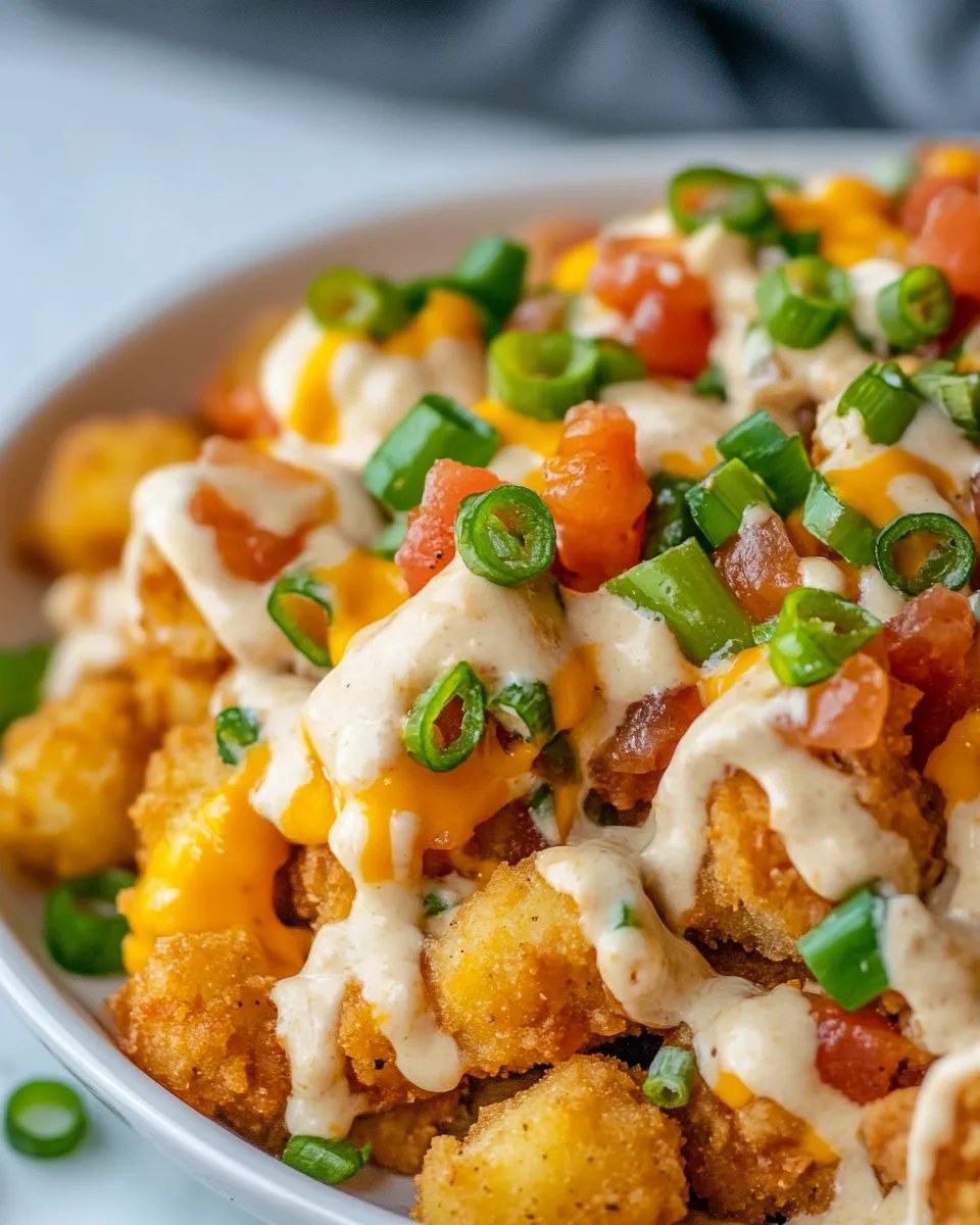Classic BBQ Chicken Totchos dish photo