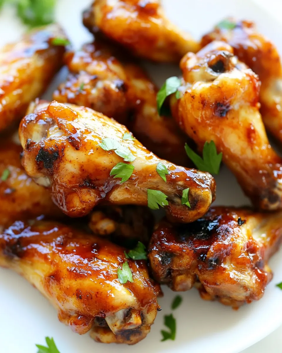 Easy BBQ Chicken Wings recipe photo