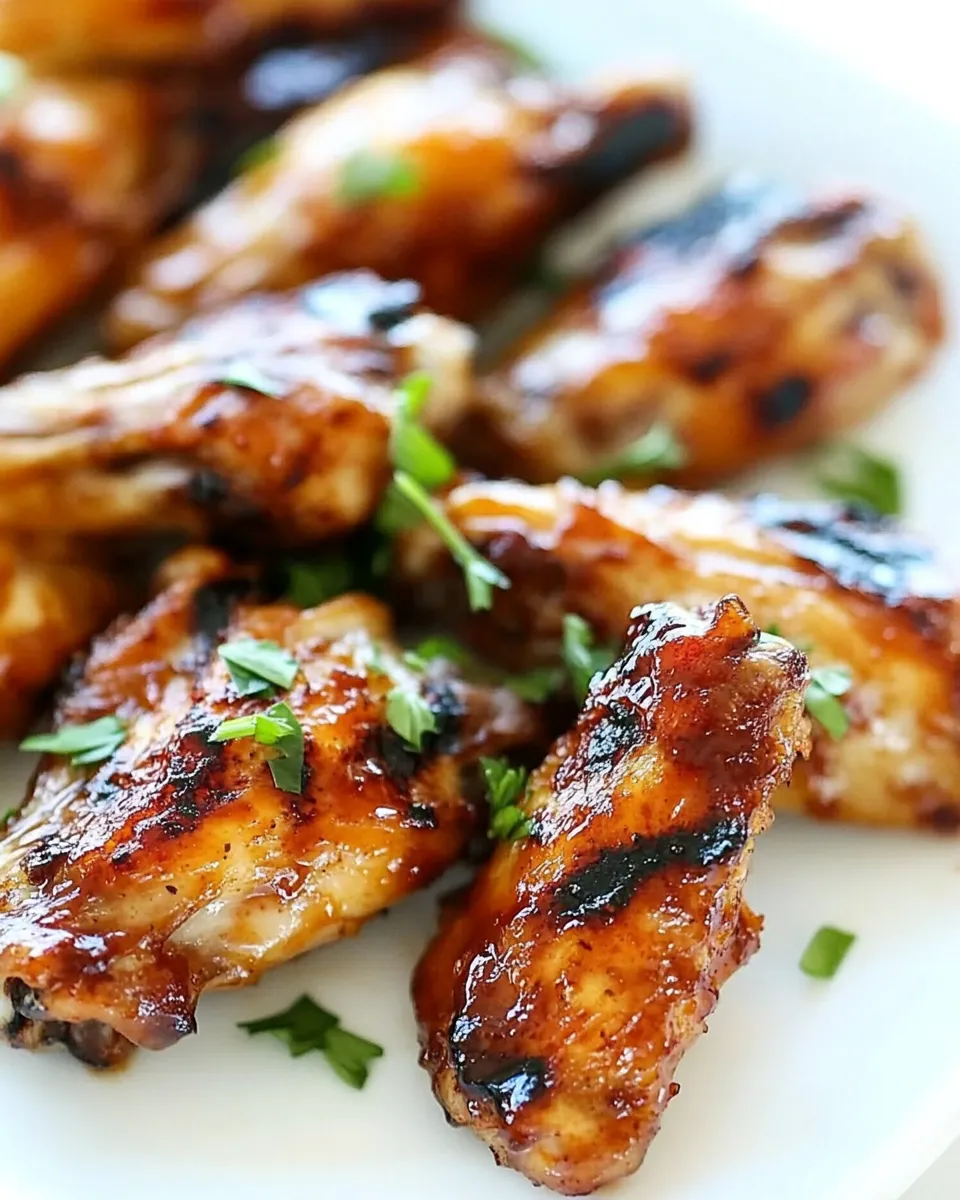 Delicious BBQ Chicken Wings dish photo