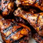 Delicious BBQ Grilled Butterflied Chicken Drumsticks recipe photo