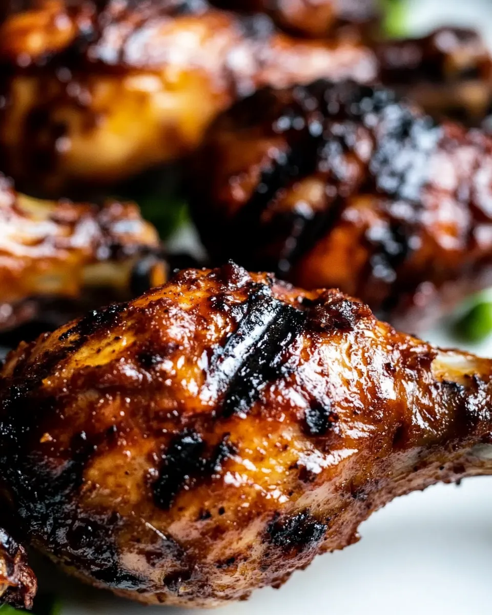 Classic BBQ Grilled Butterflied Chicken Drumsticks dish photo