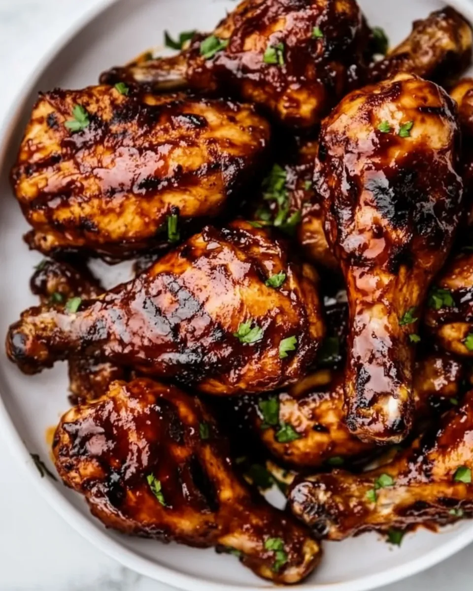 Delicious BBQ Grilled Chicken plate image