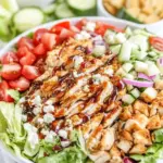 Homemade BBQ Ranch Chicken Salad recipe photo
