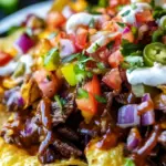 Homemade BBQ Steak Nachos recipe photo