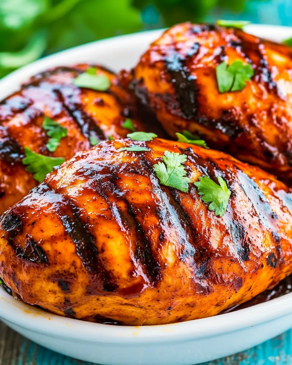 Homemade BEST BBQ Chicken Marinade recipe photo