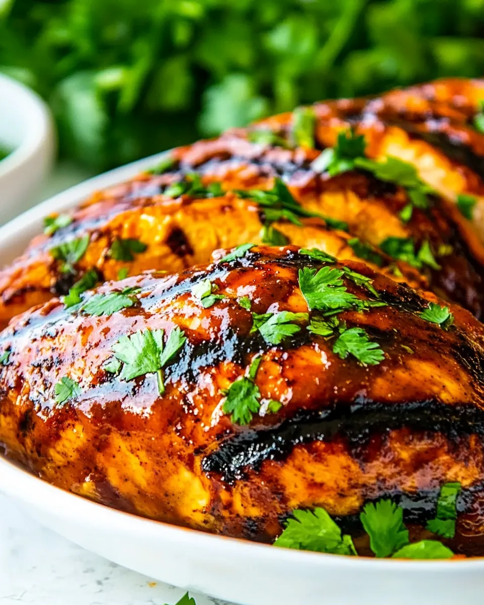 Classic BEST BBQ Chicken Marinade dish photo