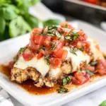 Homemade Baked Bruschetta Chicken photo
