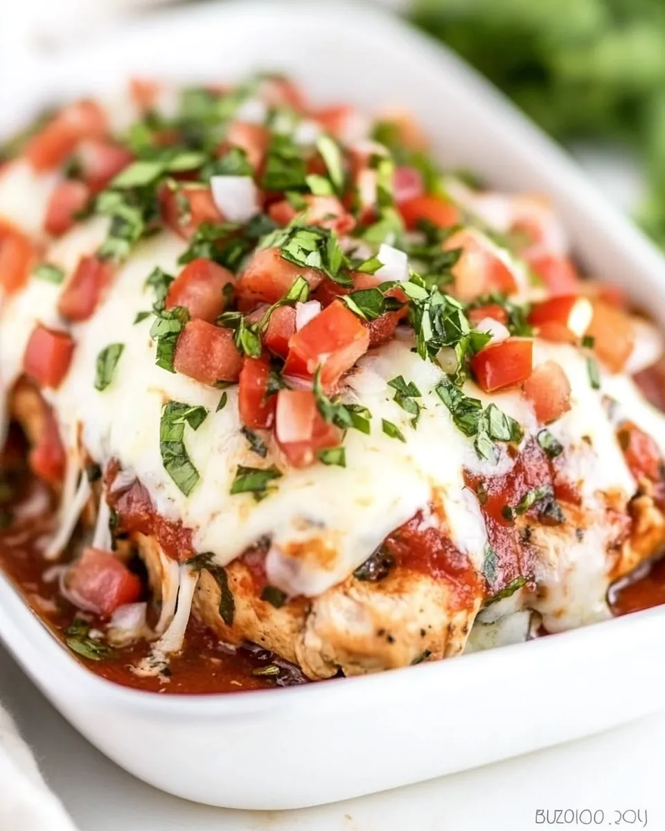 Easy Baked Bruschetta Chicken recipe photo