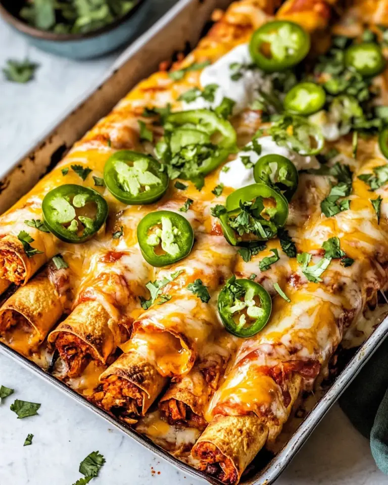 homemade Baked Cheesy Cuban Chicken Taquitos. photo