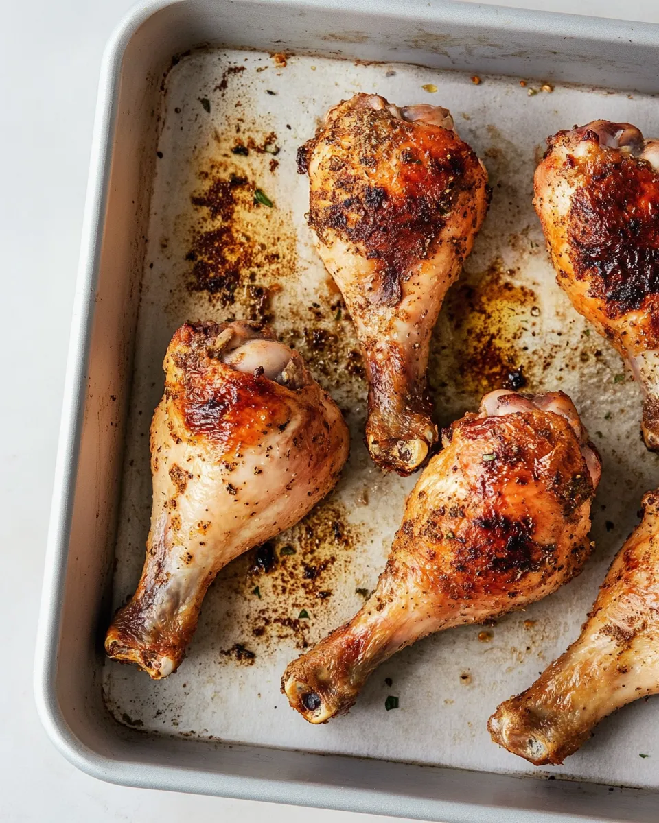 homemade Baked Chicken Legs (Chicken Drumsticks) photo