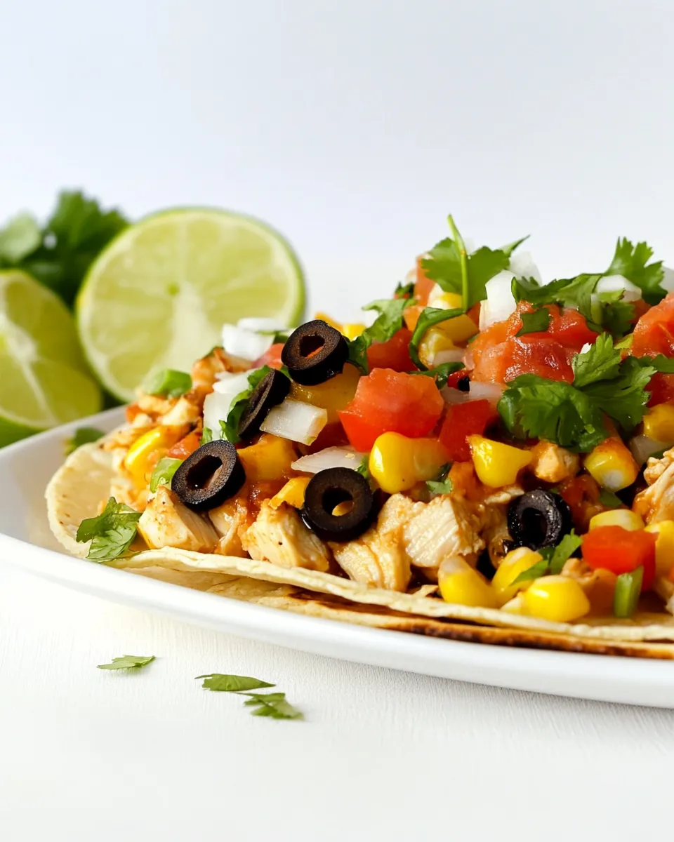 Classic Baked Chicken Tostadas image