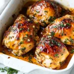 Homemade Baked Chicken with Honey Garlic photo