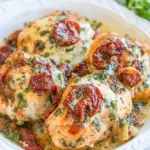 Homemade Baked Creamy Sun-Dried Tomato Chicken photo