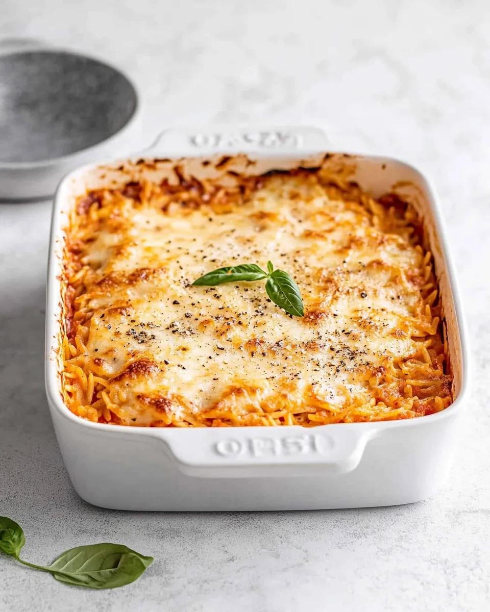 Easy Baked Orzo Recipe recipe photo