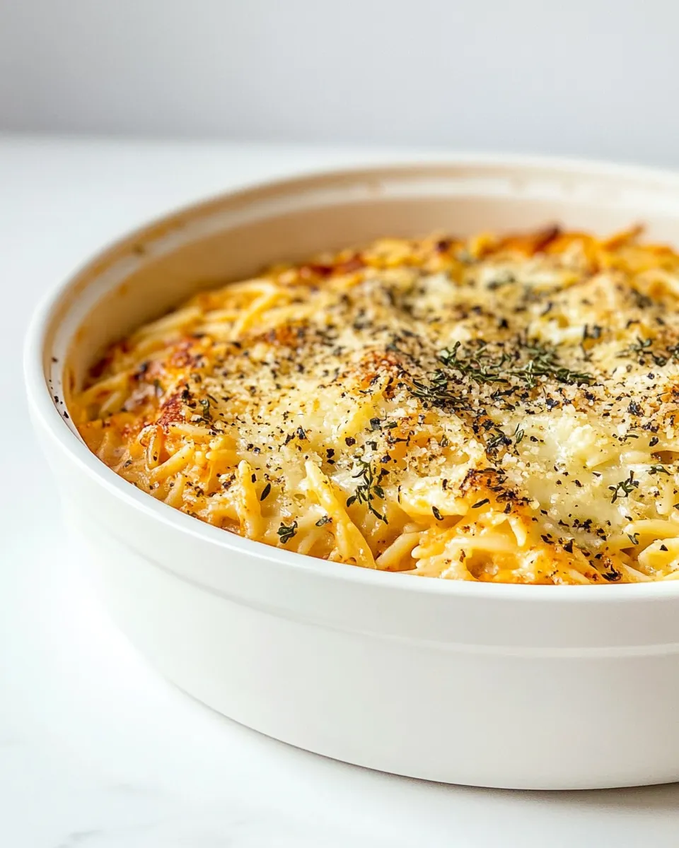 Delicious Baked Orzo Recipe dish photo