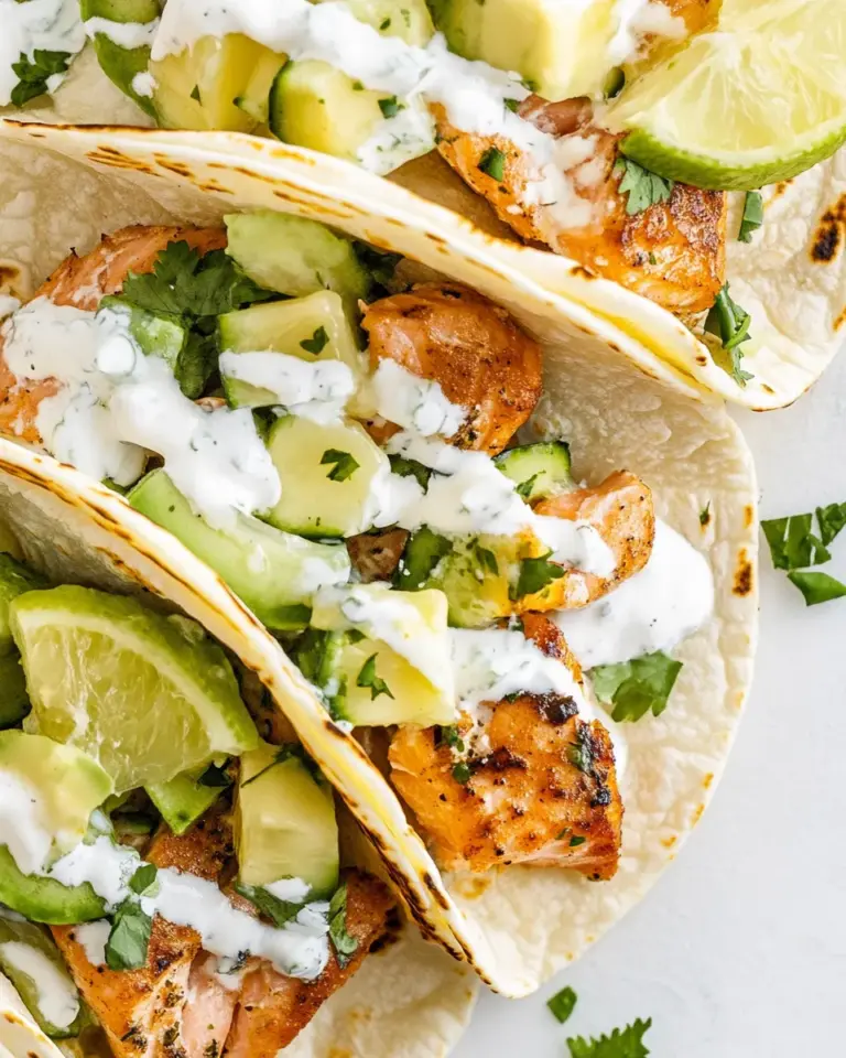 Homemade Baked Salmon Tacos photo