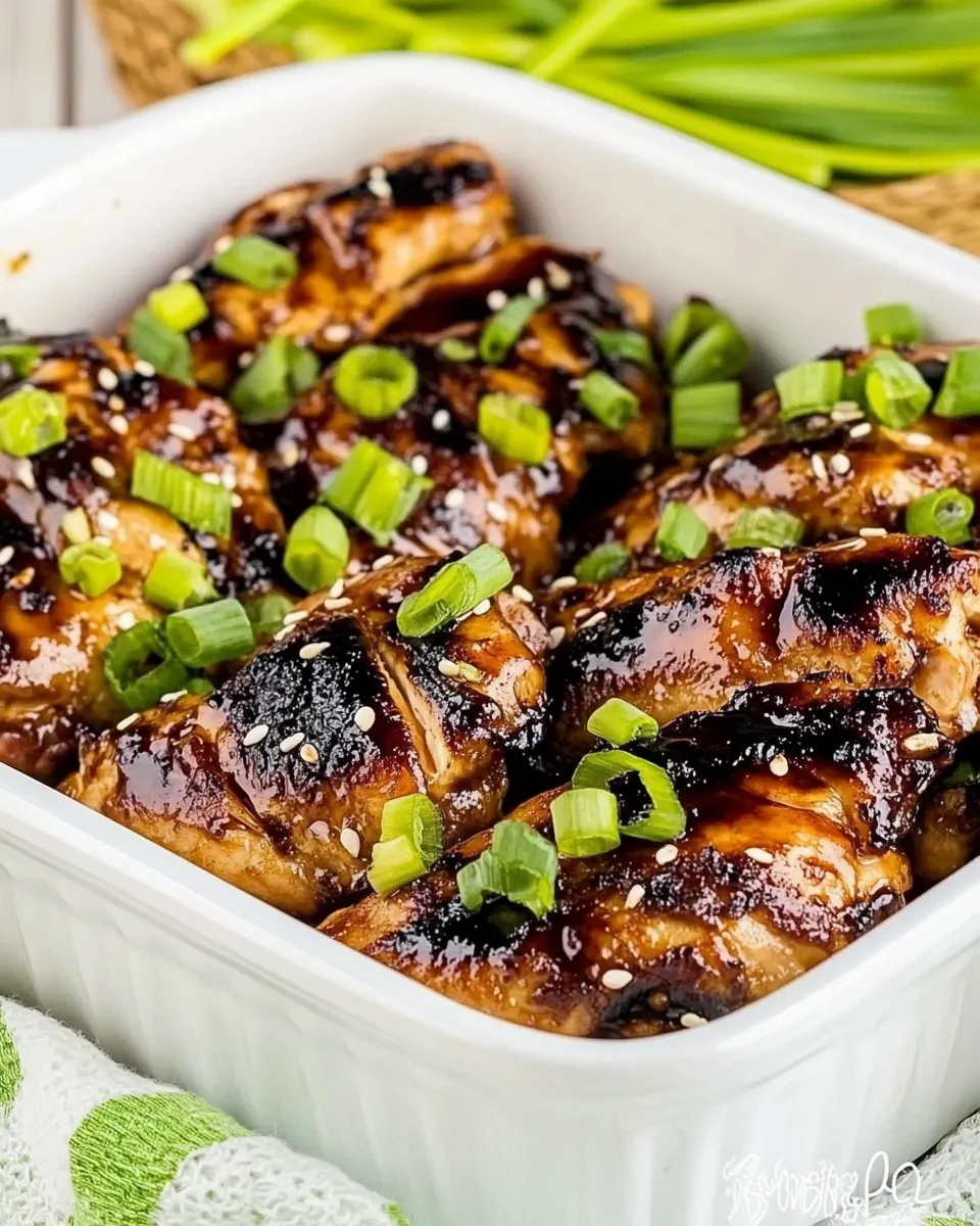 classic Baked Teriyaki Chicken (Sugar-Free) image