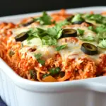 homemade Baked Tex-Mex Spaghetti photo