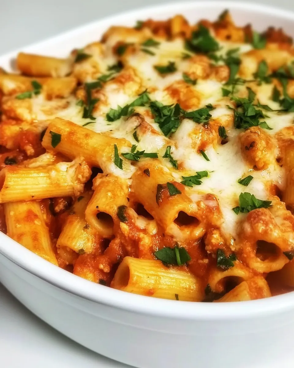 classic Baked Ziti with Chicken image