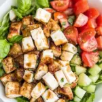 Homemade Balsamic Chicken Caprese Salad photo