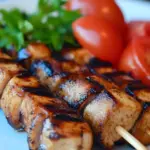 Homemade Balsamic Chicken Skewers Recipe photo