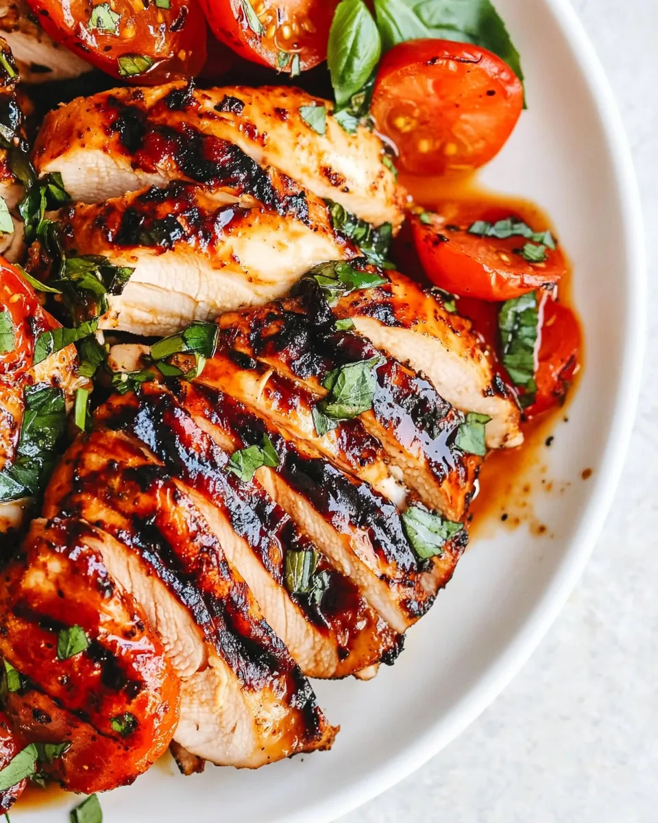 Classic Balsamic Grilled Chicken image