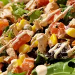 Homemade Barbecue Chopped Chicken Salad recipe photo