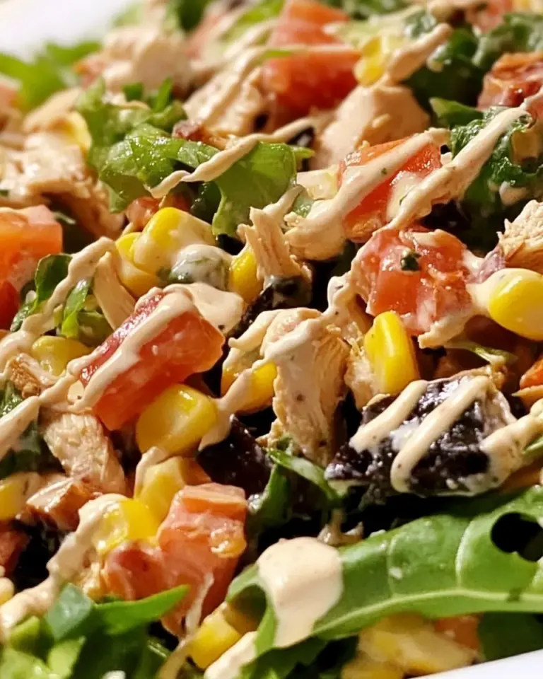 Homemade Barbecue Chopped Chicken Salad recipe photo