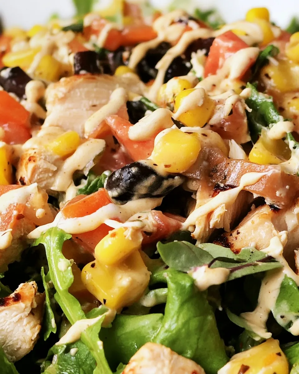 Classic Barbecue Chopped Chicken Salad dish photo