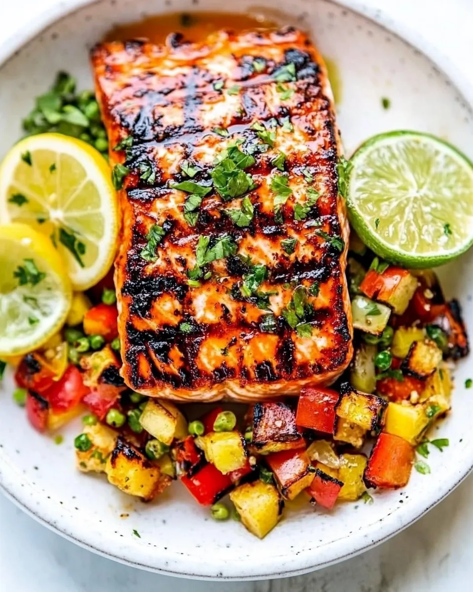 Homemade Best Grilled Salmon photo