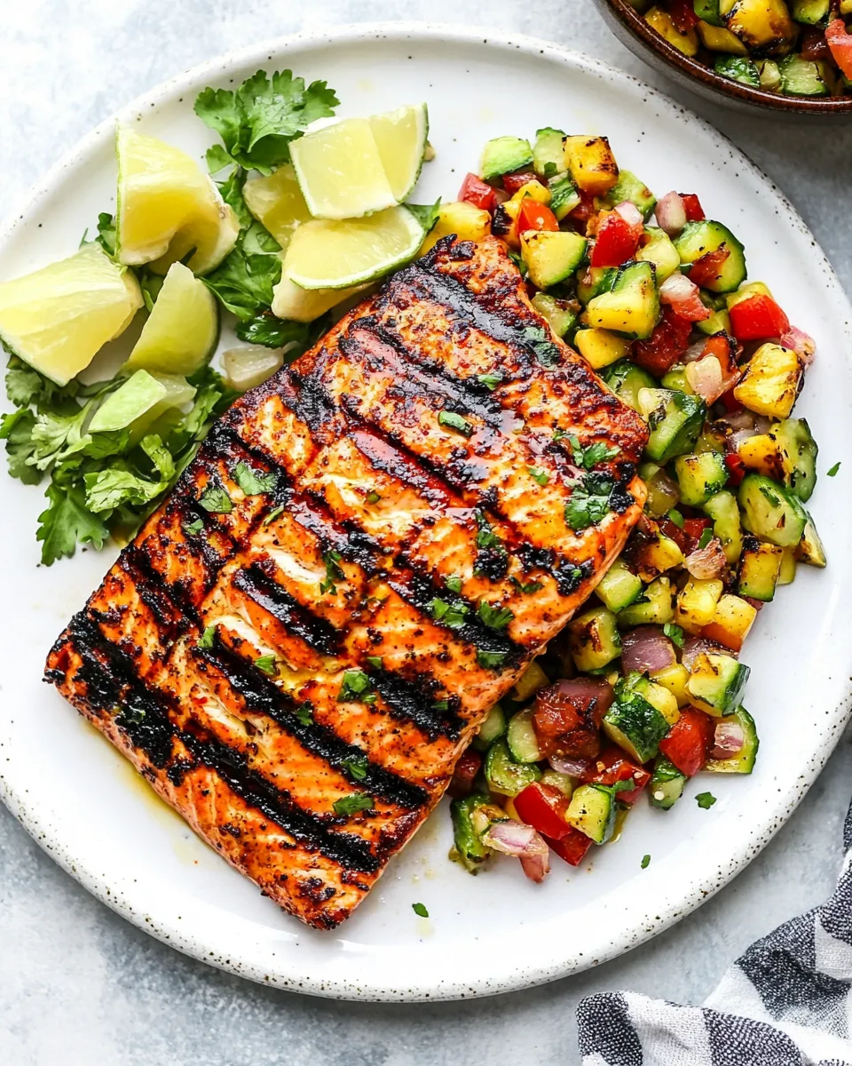 Easy Best Grilled Salmon dish photo