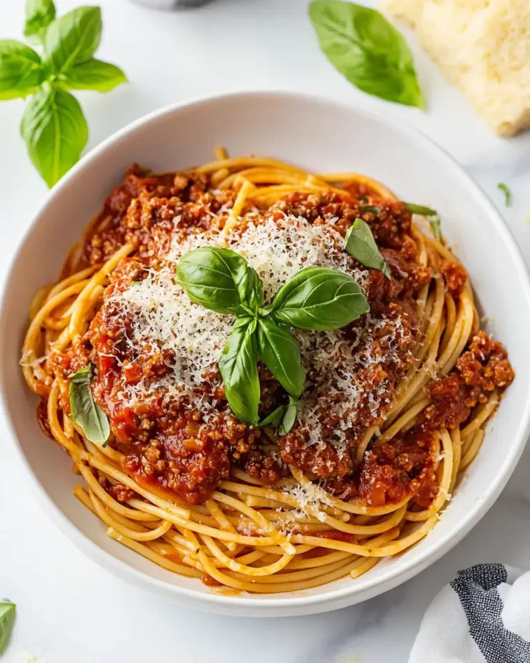 Homemade Best Spaghetti and Meat Sauce Recipe photo