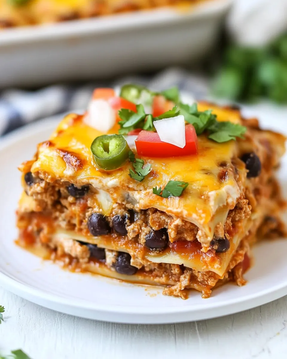 homemade Best Taco Lasagna Recipe photo