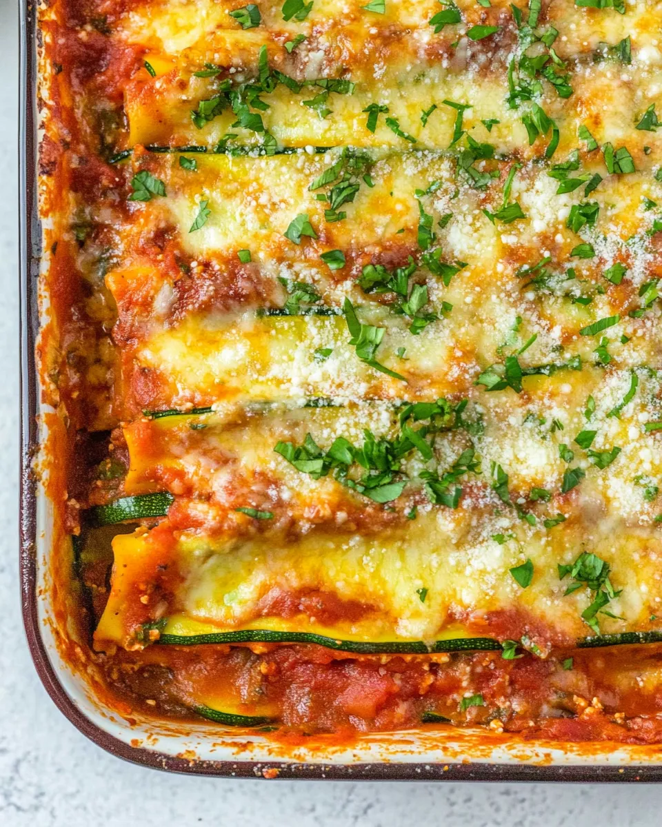 homemade Best Zucchini Lasagna photo
