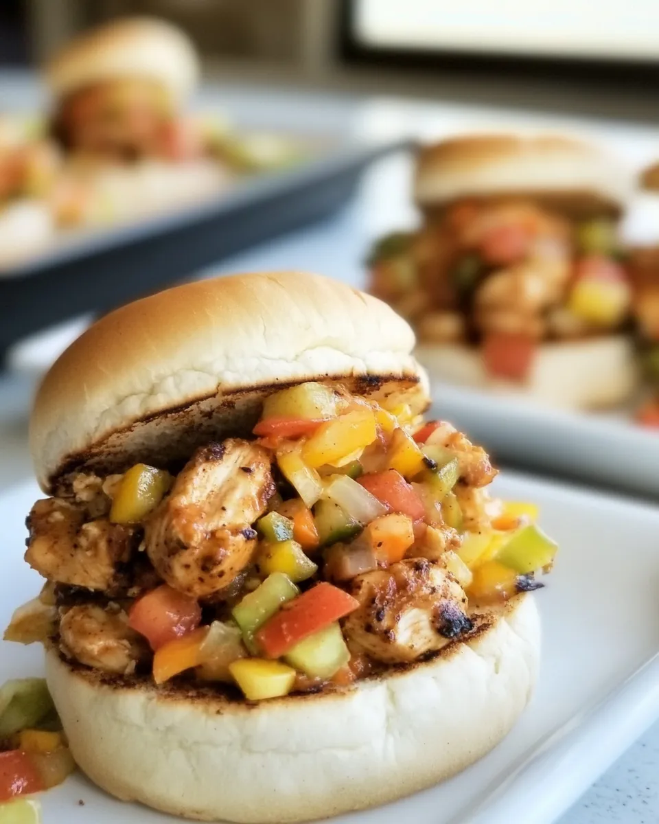 Classic Blackened Chicken Salad Sandwiches image