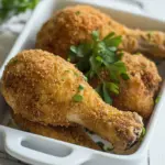 Homemade Breaded Baked Chicken Drumsticks Recipe photo